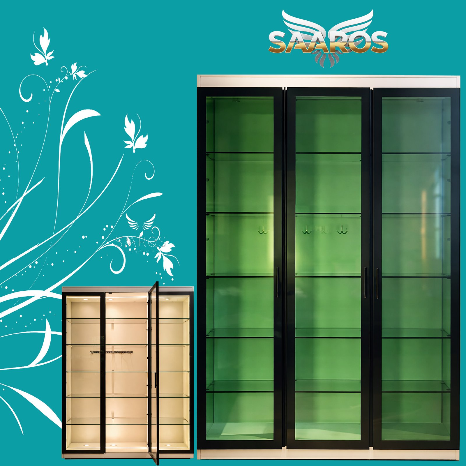 LuxeView Display Cabinet